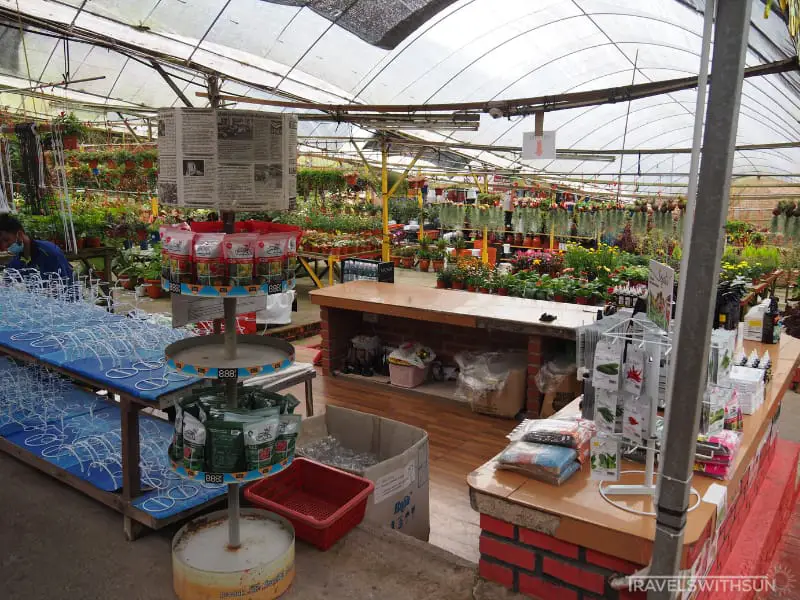 Gardening Supplies Sold At Big Red Strawberry Farm