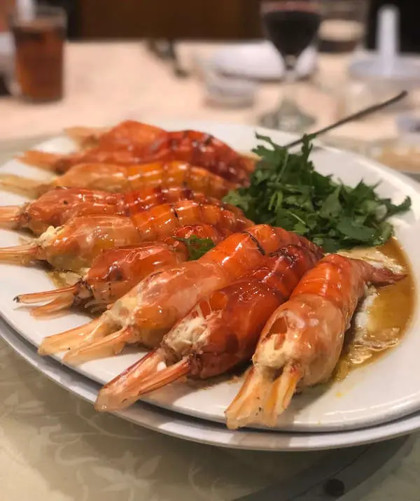Giant Prawns By Restaurant Sun Lee How Fook