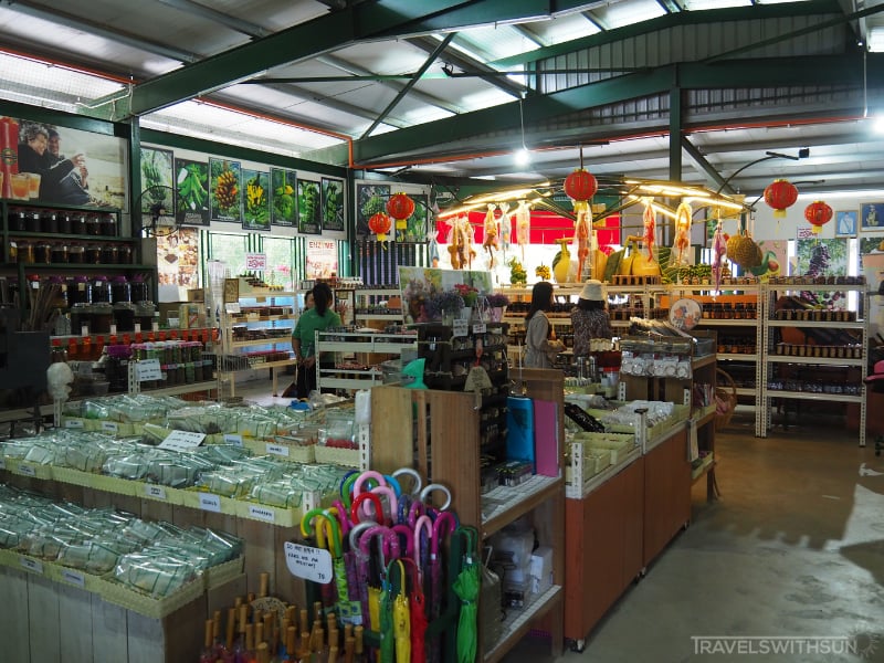 Gift Shop At Tropical Fruit Farm In Teluk Bahang