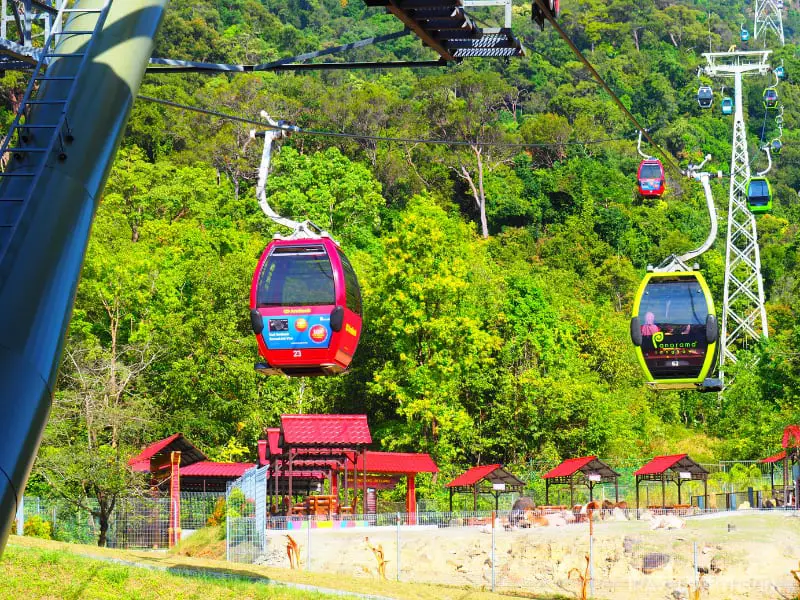 Gondolas Over Machinchang Petland Langkawi