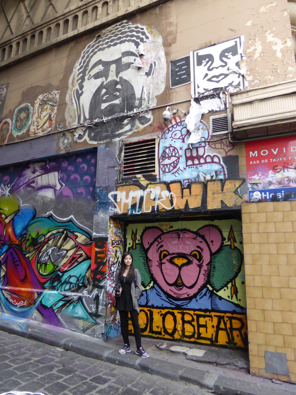 Graffiti in Hosier Lane (Melbourne)
