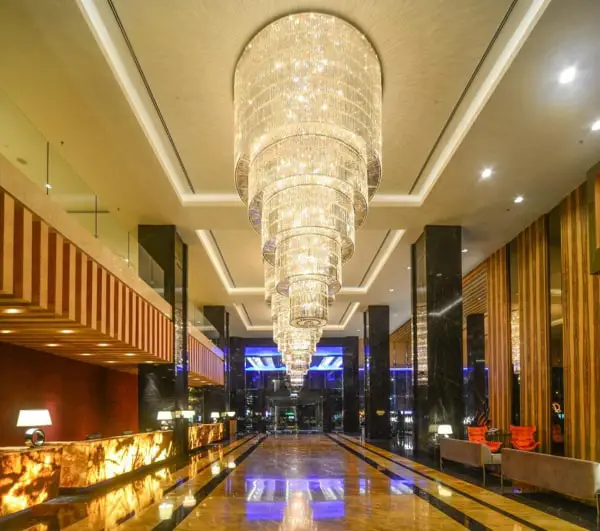Grand Lobby Of The Light Hotel Penang