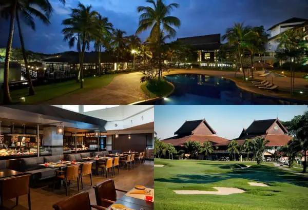 Grounds Pool And Onsite Restaurant At The Saujana Hotel Kuala Lumpur