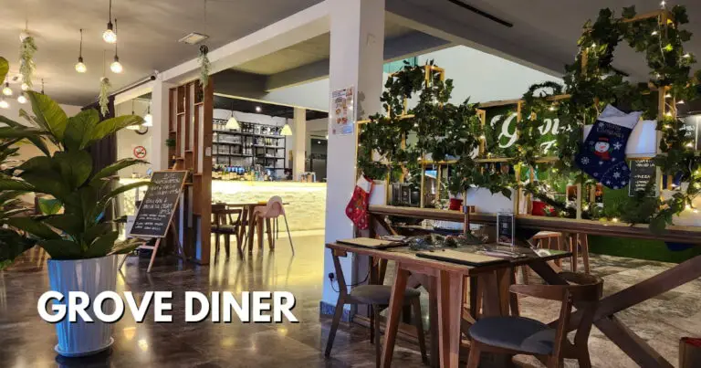 Grove Diner In Ipoh – Western Food In A Comfortable Setting