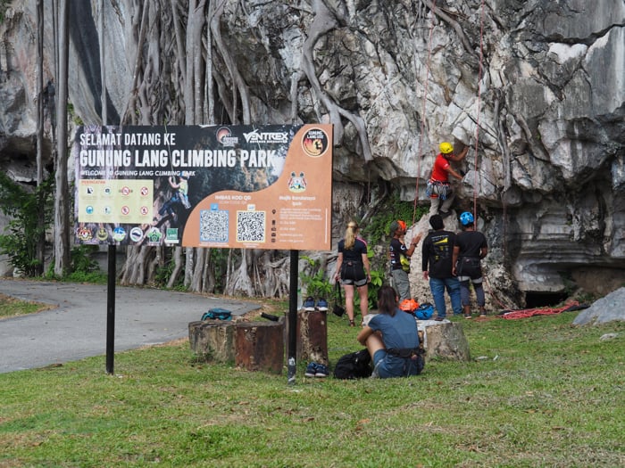 Gunung Lang Climbing Park