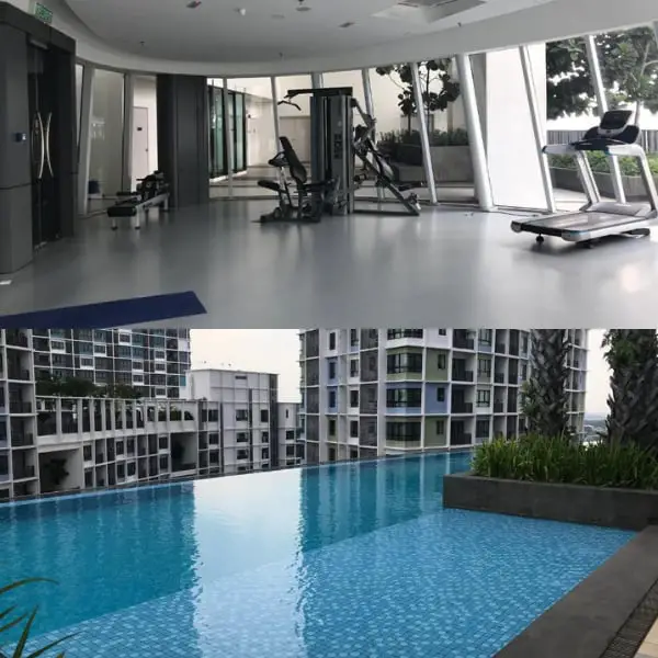 Gym Facilities and Swimming Pool of I City-Studio Shah Alam