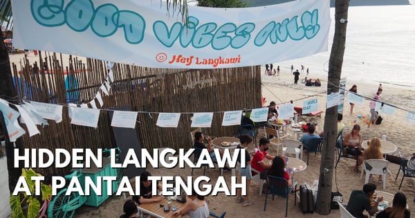 Hidden Langkawi – Popular Sunset Beach Café At Tengah Beach