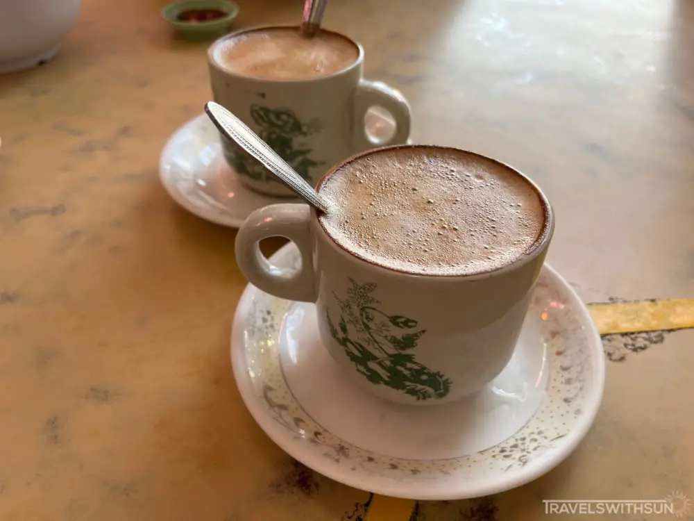 Hot Coffee At Arked Pokok Assam Satu Restoran