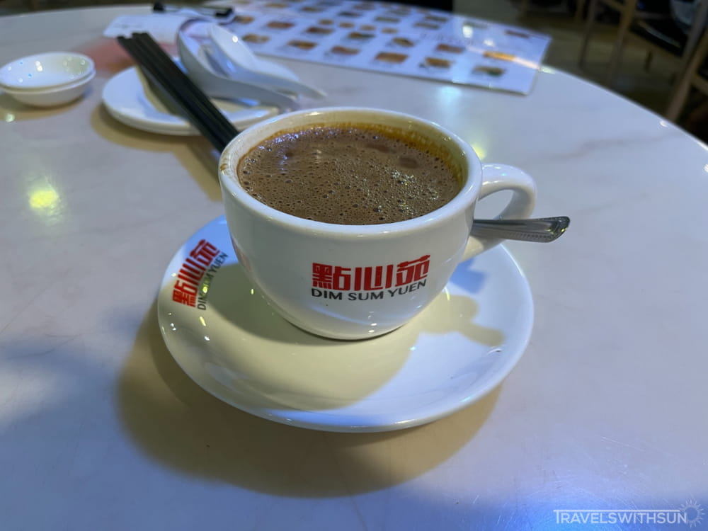 Hot Coffee At Dimsum Paradise
