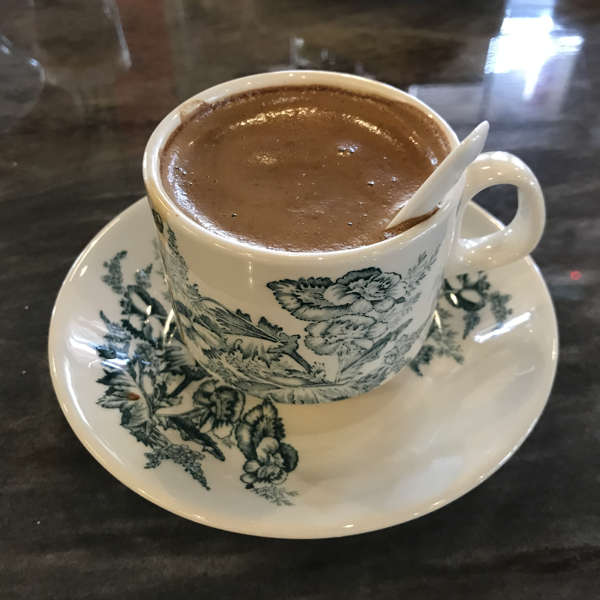 Hot Ipoh White Coffee At Yinzo Kopi