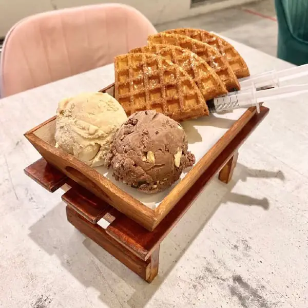 Ice Cream And Waffles Sugar By FROZEN Bangsar