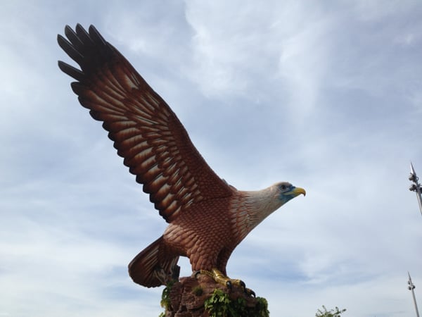 Iconic Eagle Square At Langkawi