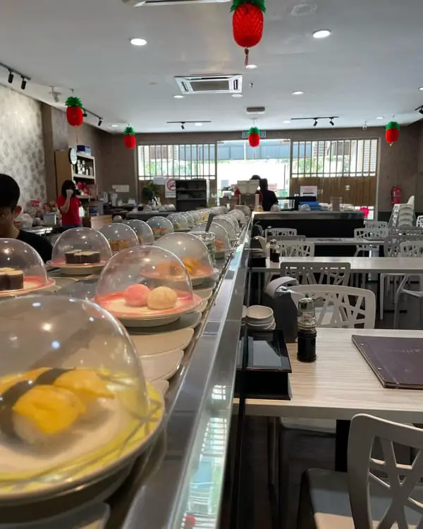 Indoor Dining Environment Of Sushi Edo Penang