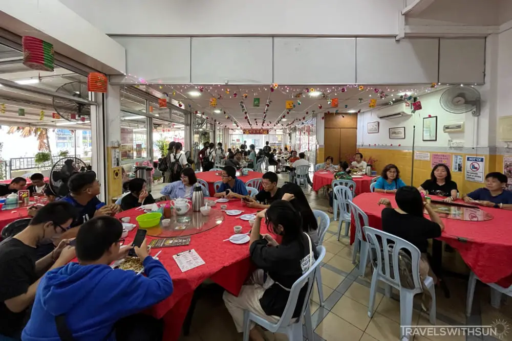 Indoor Seating At Zhen Hi Hao Dim Sum Restaurant, Ipoh