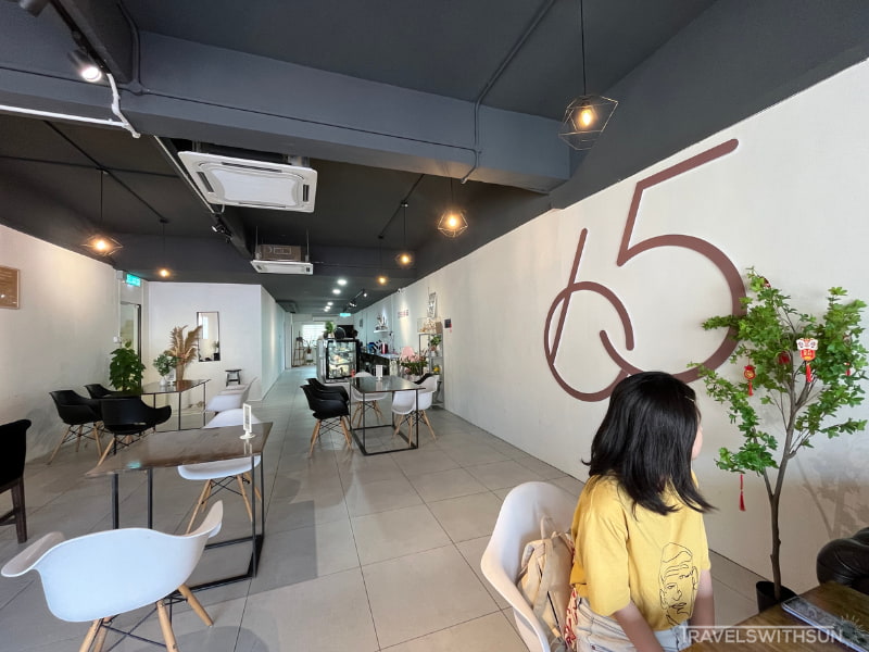 Inside Crema 65 Cafe In Ipoh
