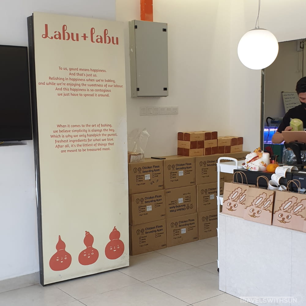 Inside Labu + Labu Cake Shop At Petaling Jaya