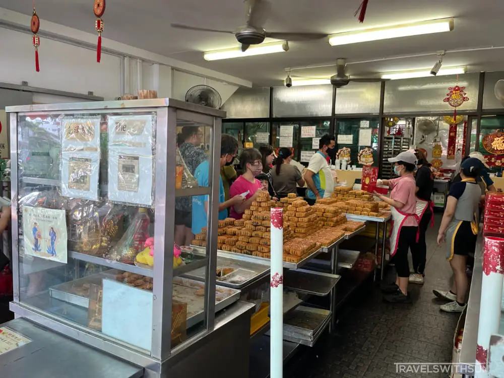 Inside Ming Yue Confectionery In Ipoh