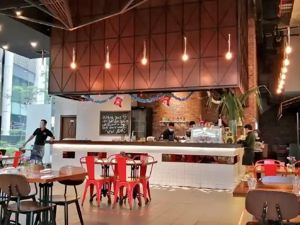 Inside Ra-Ft Café Bistro Arcoris Coffee Roaster