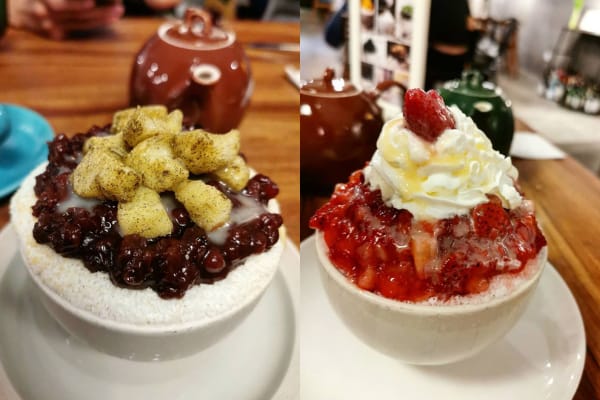 Interesting Desserts Like Red Bean Mochi and Strawberry Bingsu At Table9