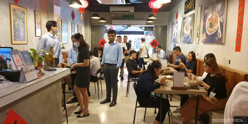 Interior Of Lai Foong Lala Noodles In KL