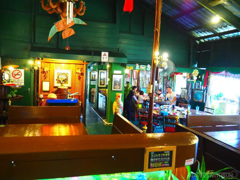 Interior Of The Roof Restaurant In Langkawi