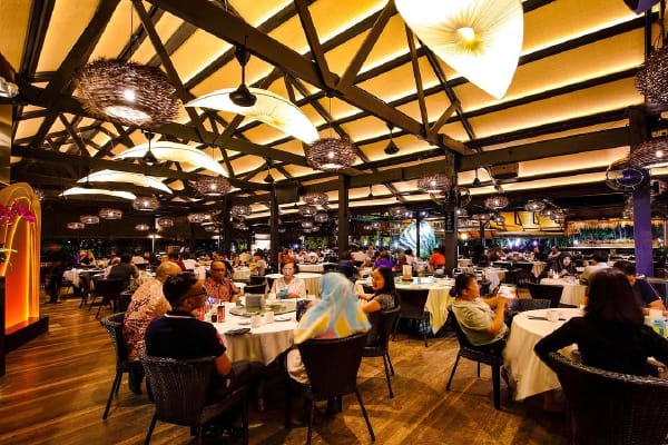 Interior of South Sea Seafood At Shah Alam