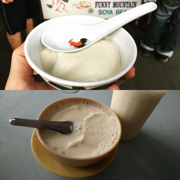 Tau fu fa consists of tofu and sugar water and can be served in a number of ways in Ipoh