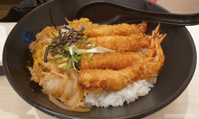 Japanese Curry Rice With Fried Ebi At Sushi Hiro SS2