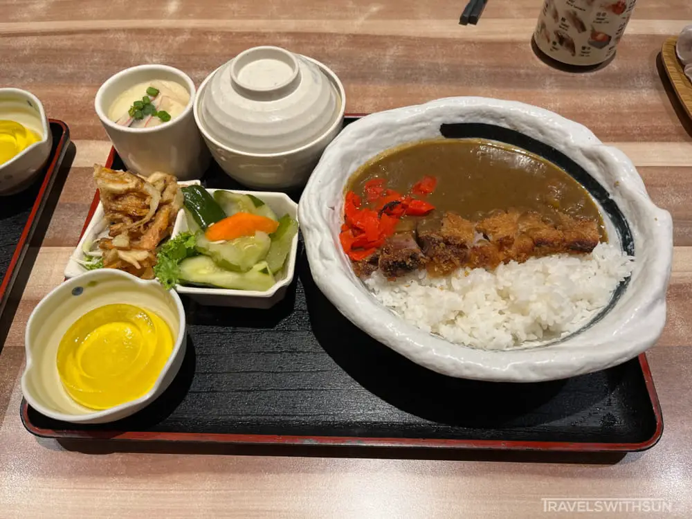 Katsu Bento Set At Ten-Good Japanese Restaurant