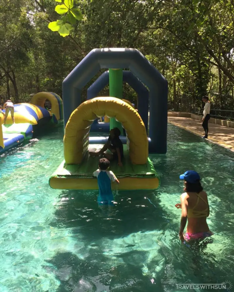 Kids Inflatable Pool At Escape Penang, Teluk Bahang