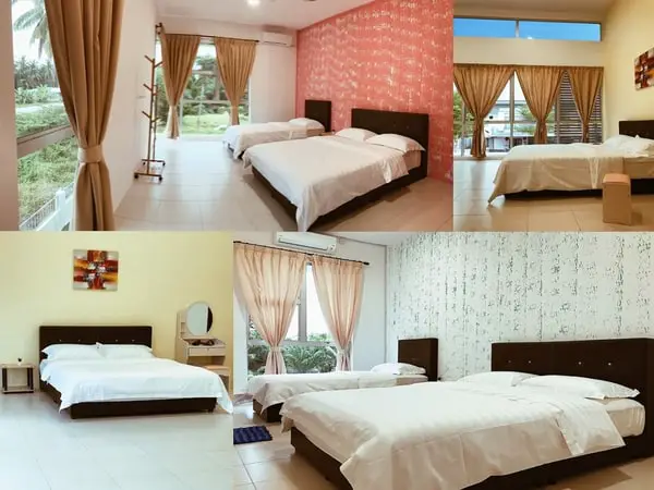 Kuala Selangor Secret Garden Homestay Bedrooms