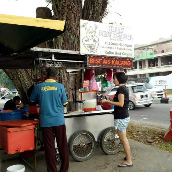 Kulim Best Cendol Stall In Penang