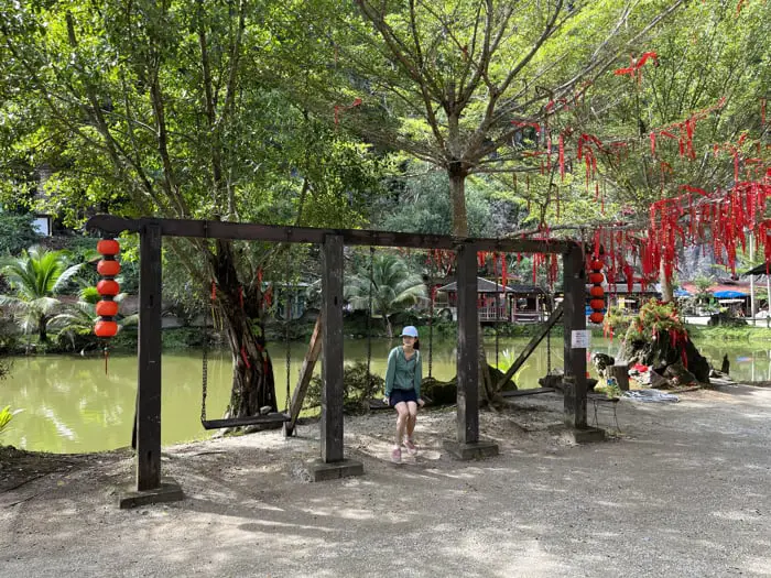 Lakeside Swings At Qing Xin Ling Leisure & Cultural Village