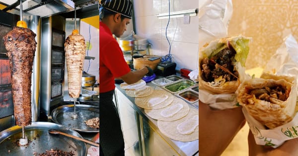 Lamb Kebab Sandwich At Chef Ammar Xpress Souk Cafe