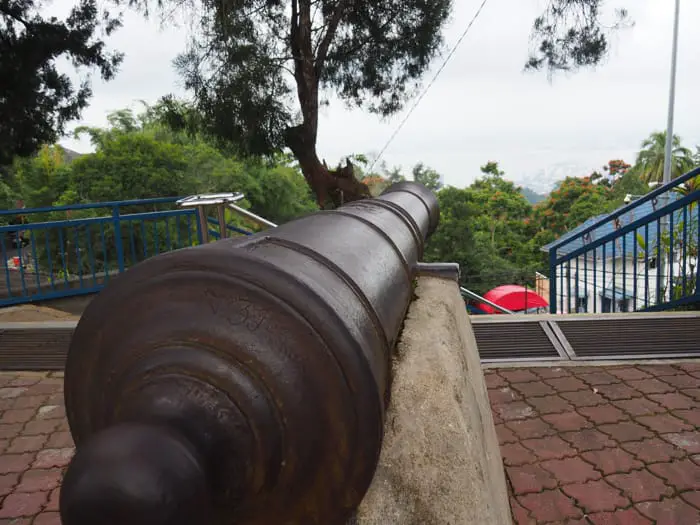 Large Cannon On Penang Hill