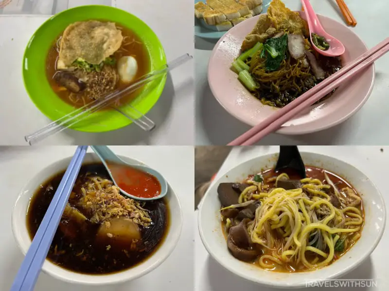 Local Penang Food At Lee Huat Cafe In Penang