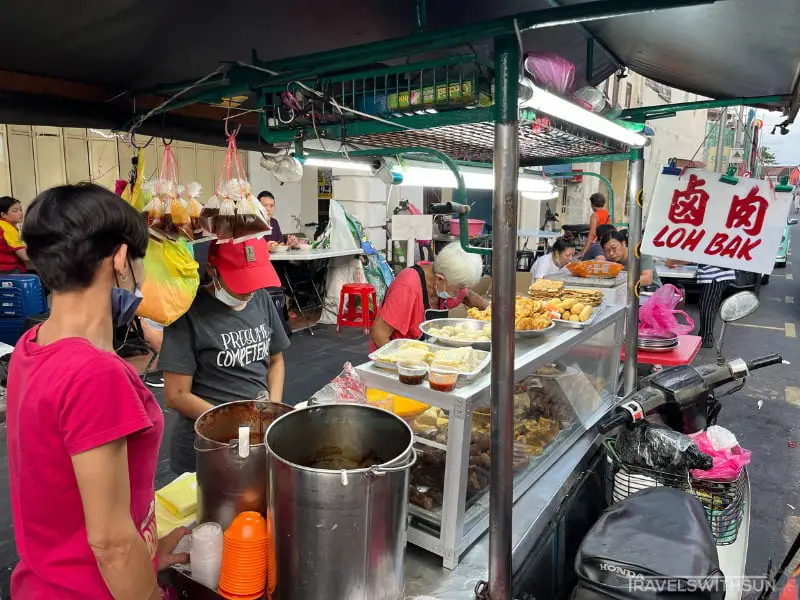 Loh Bak Stall At Kimberly Street, Penang