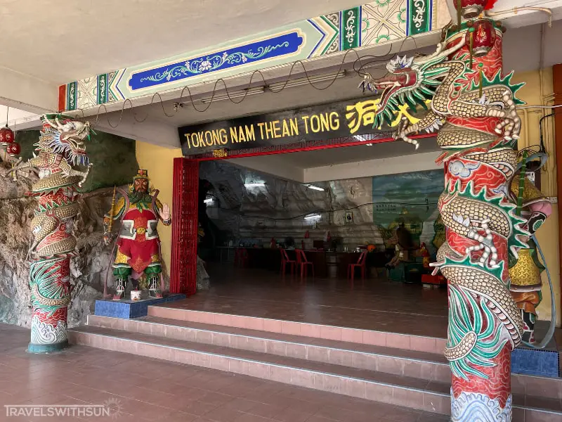 Main Entrance Of Nam Thean Tong Temple In Ipoh