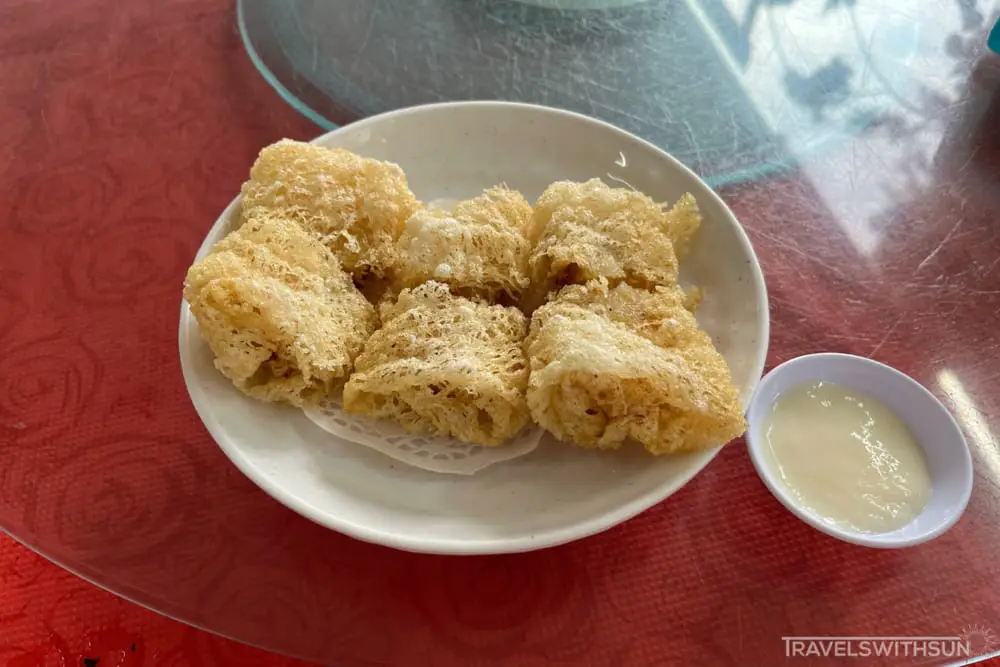 Mango Fresh Shrimp Roll At Zhen Hi Hao Dim Sum Restaurant