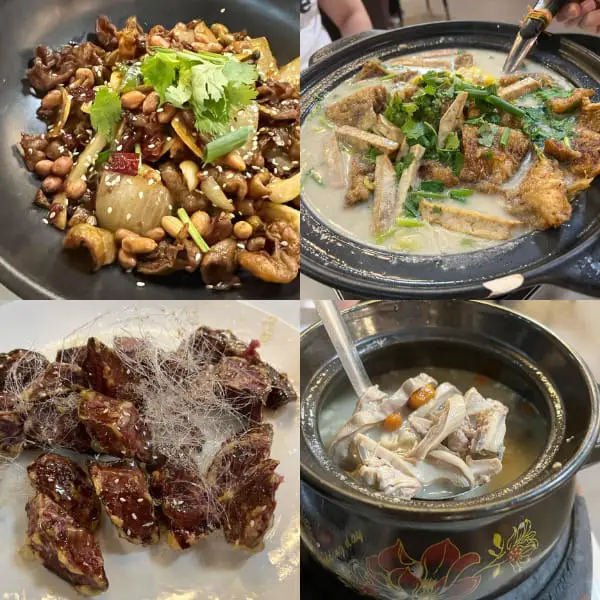 Meat Dishes At Luckypot Kepong