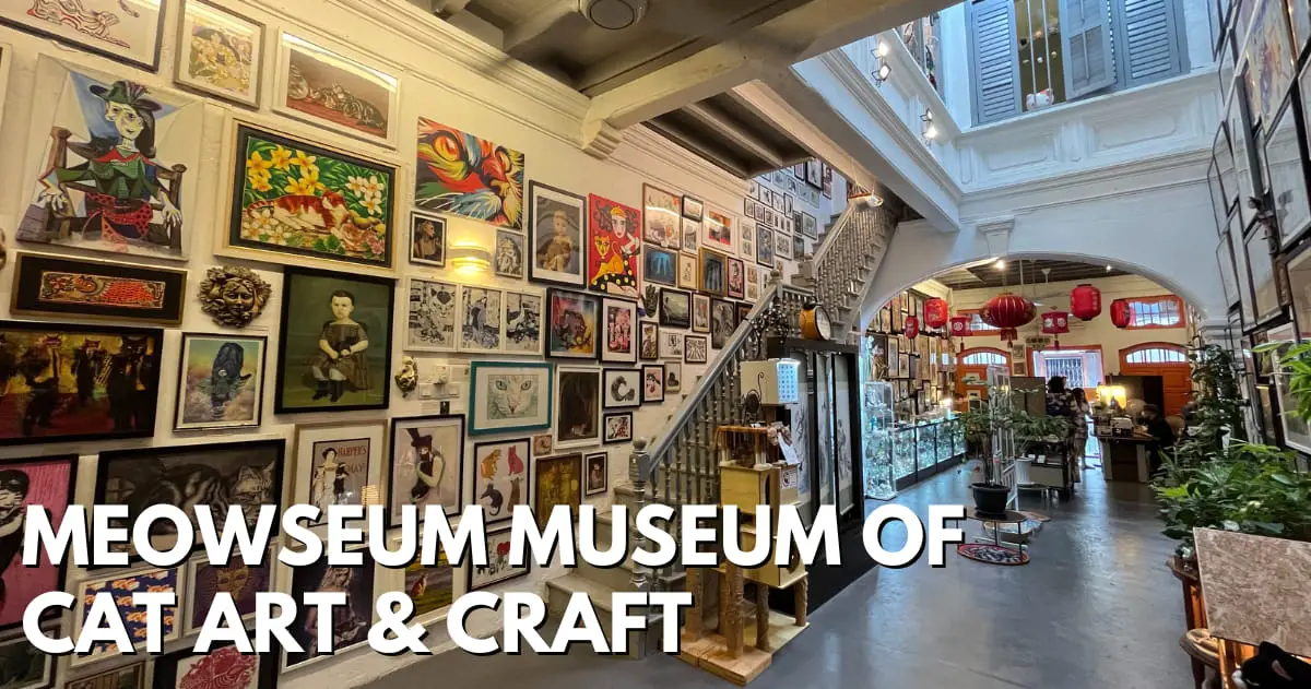 Meowseum Museum Of Cat Art & Craft In George Town Penang - travelswithsun