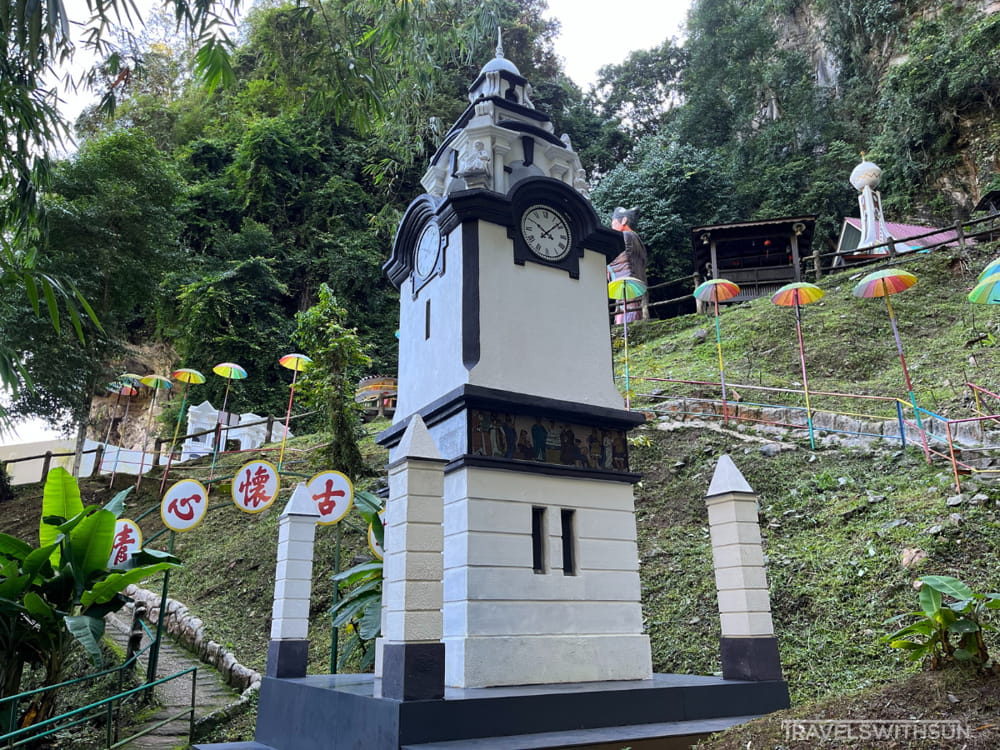 Miniature Birch Memorial Clocktower At Qing Xin Ling