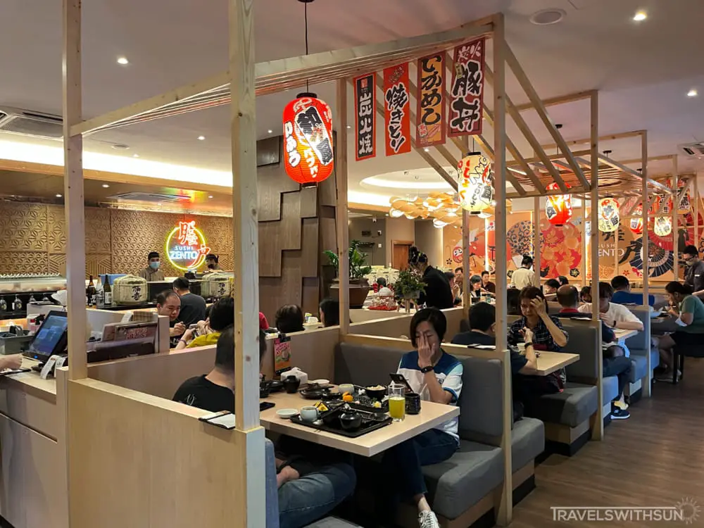 New Facelift At Sushi Zento Festival Walk Ipoh