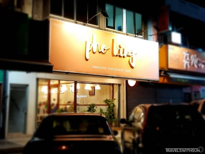Night Shot Of At Pho King In Petaling Jaya