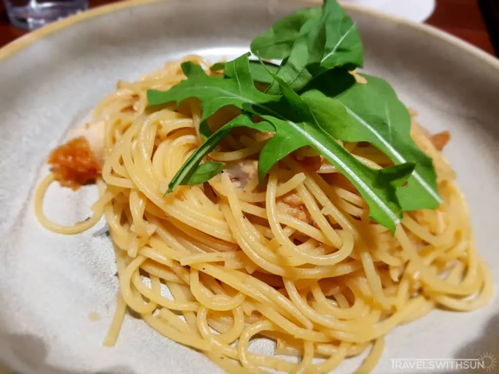 Non-Spicy Aglio Olio At The Butcher’s Table In SS2, Petaling Jaya
