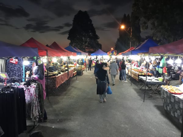 Numerous Vendor Stalls At Ulu Melaka Night Market, Langkawi