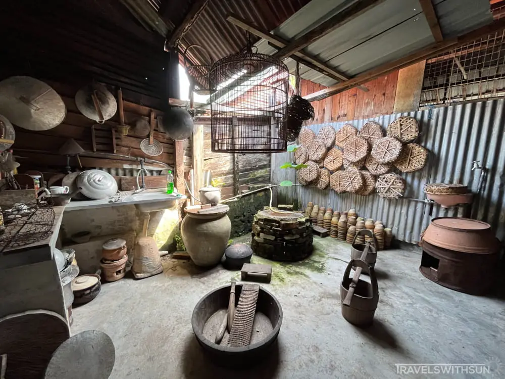 Old Kitchen Setup At Papan Heritage Gallery In Pusing, Perak