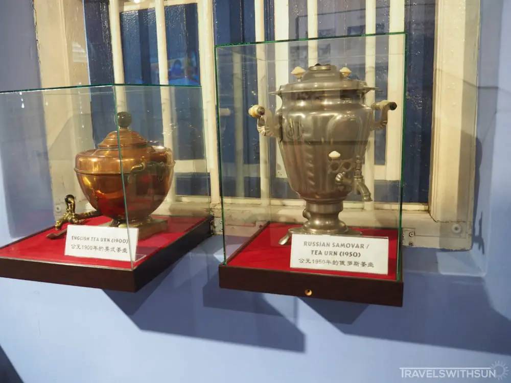 Old Tea Urns At Ho Yan Hor Museum In Ipoh