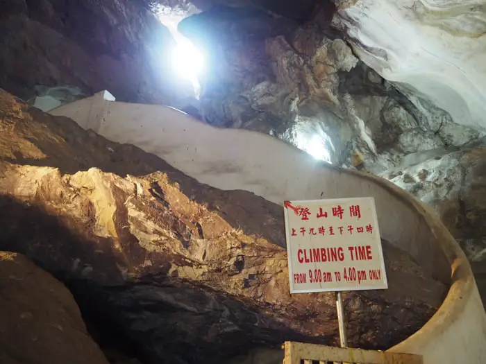 Opening Hours For The Summit Climb At Perak Cave Temple