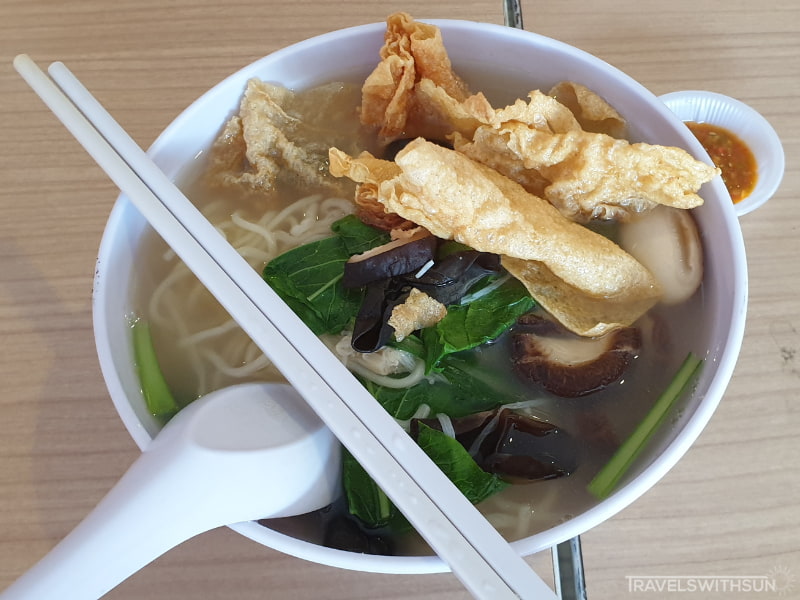 Pan Mee Soup Noodles At Blossom Deli Cafe In SS2